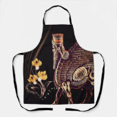 Metallic Elegant Lamassu Schort (Voorkant)