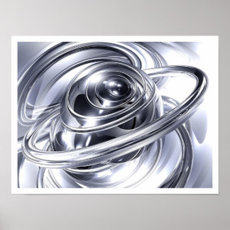 Metallic Faith Poster