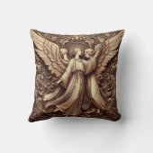 Metallic Faux Relief Angels Art Sierkussen (Achterkant)