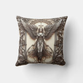 Metallic Faux Relief Angels Art Sierkussen (Achterkant)