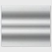 Metallic Faux Silver Glam Sjabloon Best Elegant Cadeaupapier (Vlak)