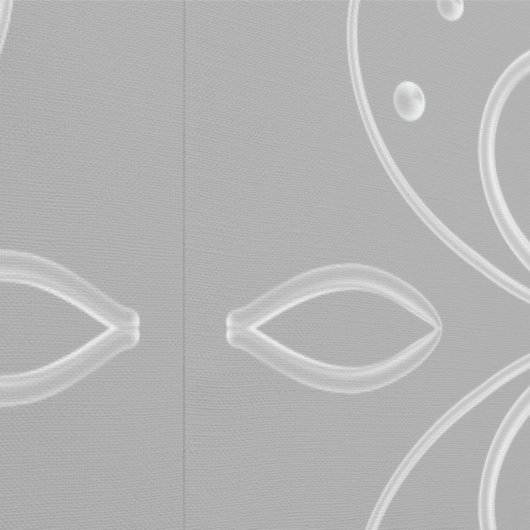 Metallic flower tile gray background behang (Zoom)
