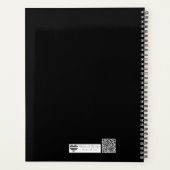 Metallic Foil Accent Art  Planner (Achterkant)