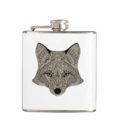 Metallic Fox Face Heupfles (Voorkant)