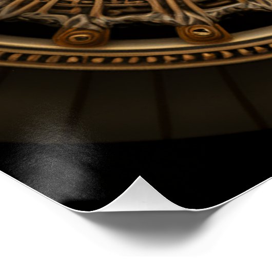 Metallic Fractals Perfect Poster (Hoek)