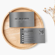 Metallic geborsteld staal minimalistische eenvoudi