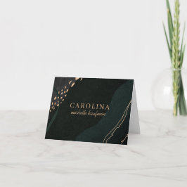 Metallic Geode Note Card Notitiekaartje