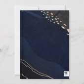 Metallic Geode Vrijgezellenfeest Kaart (Achterkant)