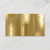 Metallic Geometric Wishing Well Gold ID648 Informatiekaartje (Achterkant)