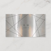 Metallic Geometric Wishing Well Silver/Blk ID648 Informatiekaartje (Achterkant)