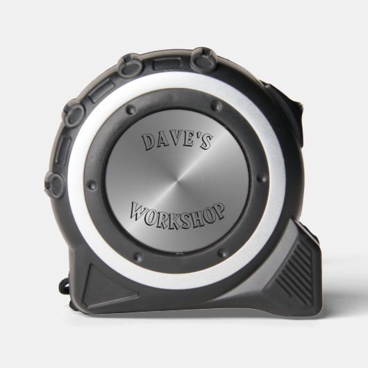 Metallic gepersonaliseerd rolmaat (Voorkant)