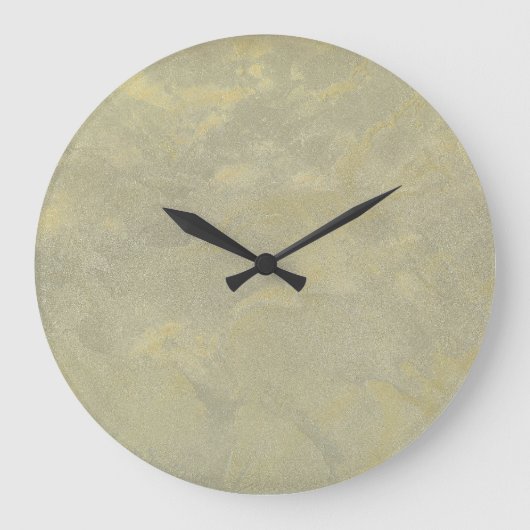 Metallic gips faux finish  grote klok (Voorkant)