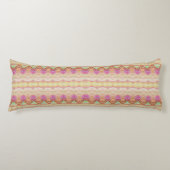 Metallic glans henna art iris lichaam kussen (Voorkant)