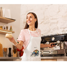 Metallic gloed scarab kever, aanpasbaar standaard schort