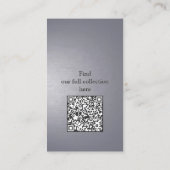 Metallic Glow Embleem Sieraden Oorbel Display Visitekaartje (Achterkant)
