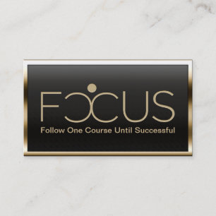 Metallic Gold Border - Aangepaste Logo Visitekaart Visitekaartje