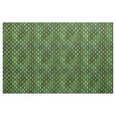 Metallic Gold kerstbomen op groen Stof (Yard (91,4 cm))