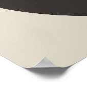 Metallic Gold look fontein Pen & Ink Art Print (Hoek)