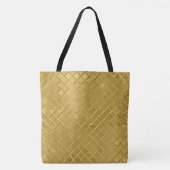 Metallic Gold Pattern Tote Bag (Voorkant)