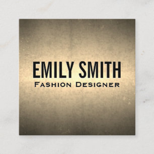 Metallic Gold Texture   Golden Shine Vierkante Visitekaartje