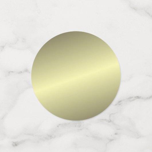 Metallic Gold Voeg je eigen tekst en foto's toe Sj Confetti (Kleine voorkant)