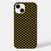 Metallic Gold with Black Dot Style Case-Mate iPhone Case (Achterkant)