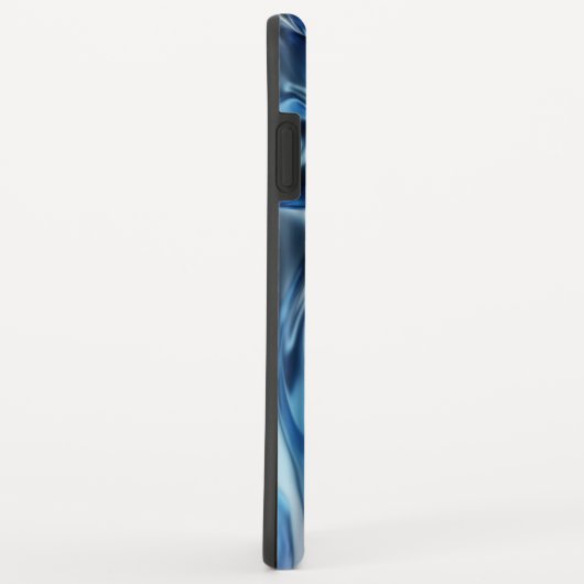 Metallic golvende doek ontwerp Case-Mate iPhone case (Achterkant/rechts)