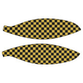 Metallic goud met zwart vierkant patroon basketbal (Panelen)