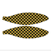 Metallic goud met zwart vierkant patroon basketbal (Panelen)