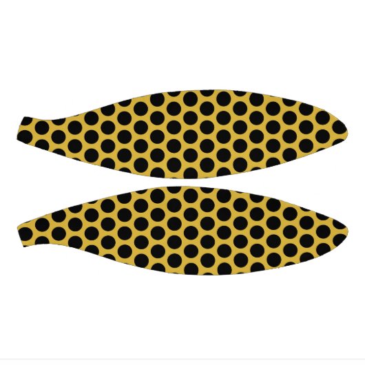 Metallic goud met zwarte puntstijl basketbal (Panelen)