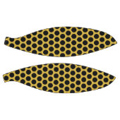 Metallic goud met zwarte stip stijl groot basketbal (Panelen)