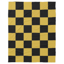 Metallic goud met zwarte vierkante stijl