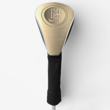 Metallic Goud Stalen Gegraveerde Monogram