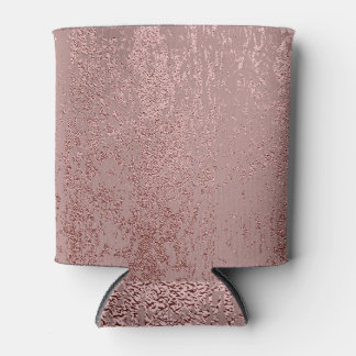 Metallic gouden textuur, roos kwarts. blikjeskoeler