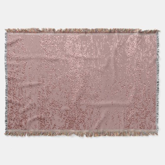 Metallic gouden textuur, roos kwarts. deken (Voorkant)