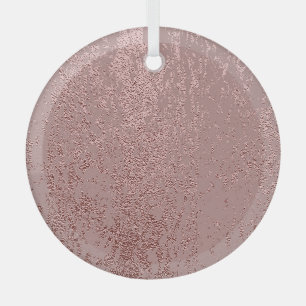 Metallic gouden textuur, roos kwarts. glas ornament