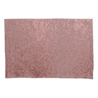 Metallic gouden textuur, roos kwarts. kussensloop