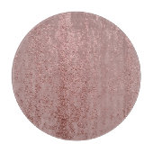 Metallic gouden textuur, roos kwarts. snijplank (Voorkant)