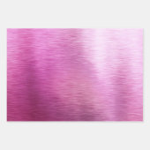 Metallic Grape Paars Pink Berry Dot Kerstmis Inpakpapier Vel (Voorkant)