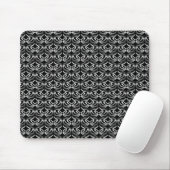 Metallic Gray Radiant Elegance Mousepad Muismat (Met muis)