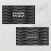 Metallic grill Pattern Visitekaartje (Voorkant / Achterkant)