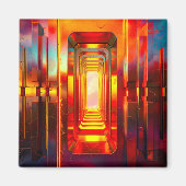 Metallic hemellucht magneet (Voorkant)