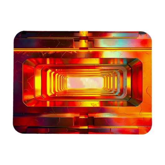 Metallic hemellucht magneet (Horizontaal)