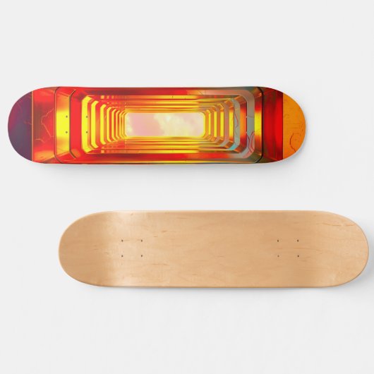 Metallic hemellucht persoonlijk skateboard (Horizontaal)