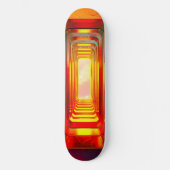 Metallic hemellucht persoonlijk skateboard (Voorkant)
