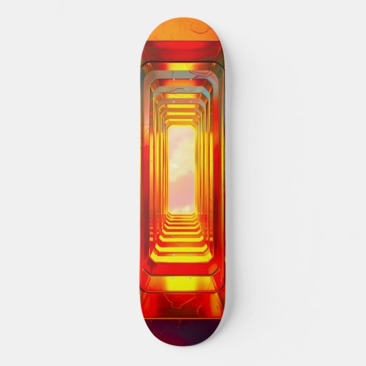 Metallic hemellucht persoonlijk skateboard (Voorkant)