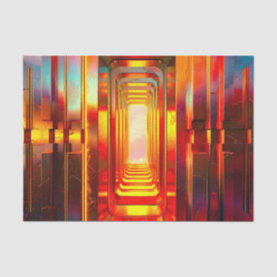 Metallic hemellucht tissuepapier