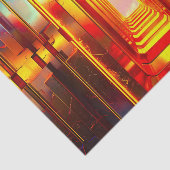 Metallic hemellucht tissuepapier (Detail)