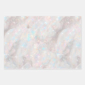 Metallic iriserende opaal edelsteen kristal Elegan Inpakpapier Vel (Voorkant 3)