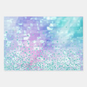 Metallic Iriserende parelmoer shimmer girly Inpakpapier Vel (Voorkant 3)